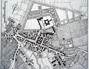 Karte von 1774 "Schlossanlage"